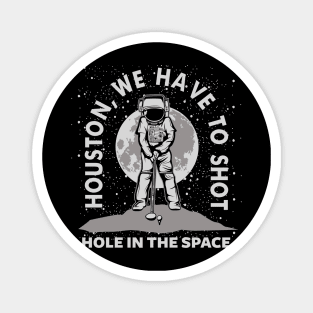 ASTRONAUT GOLF Magnet